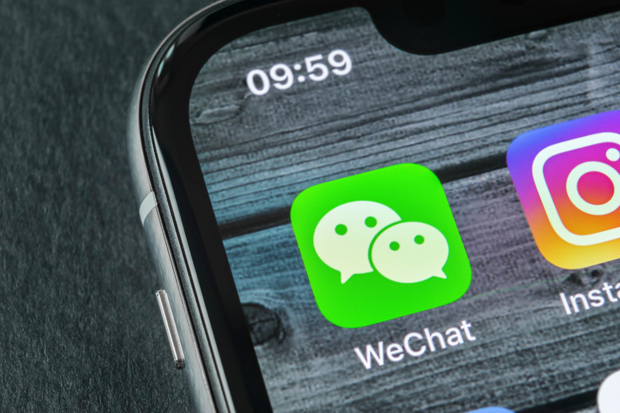 wechat apple iphone